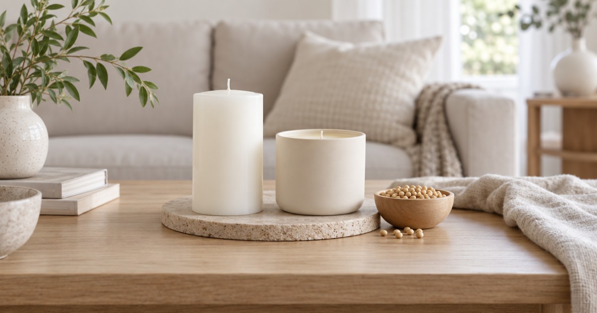 Paraffin vs. vegetable wax — what you breathe in your living room