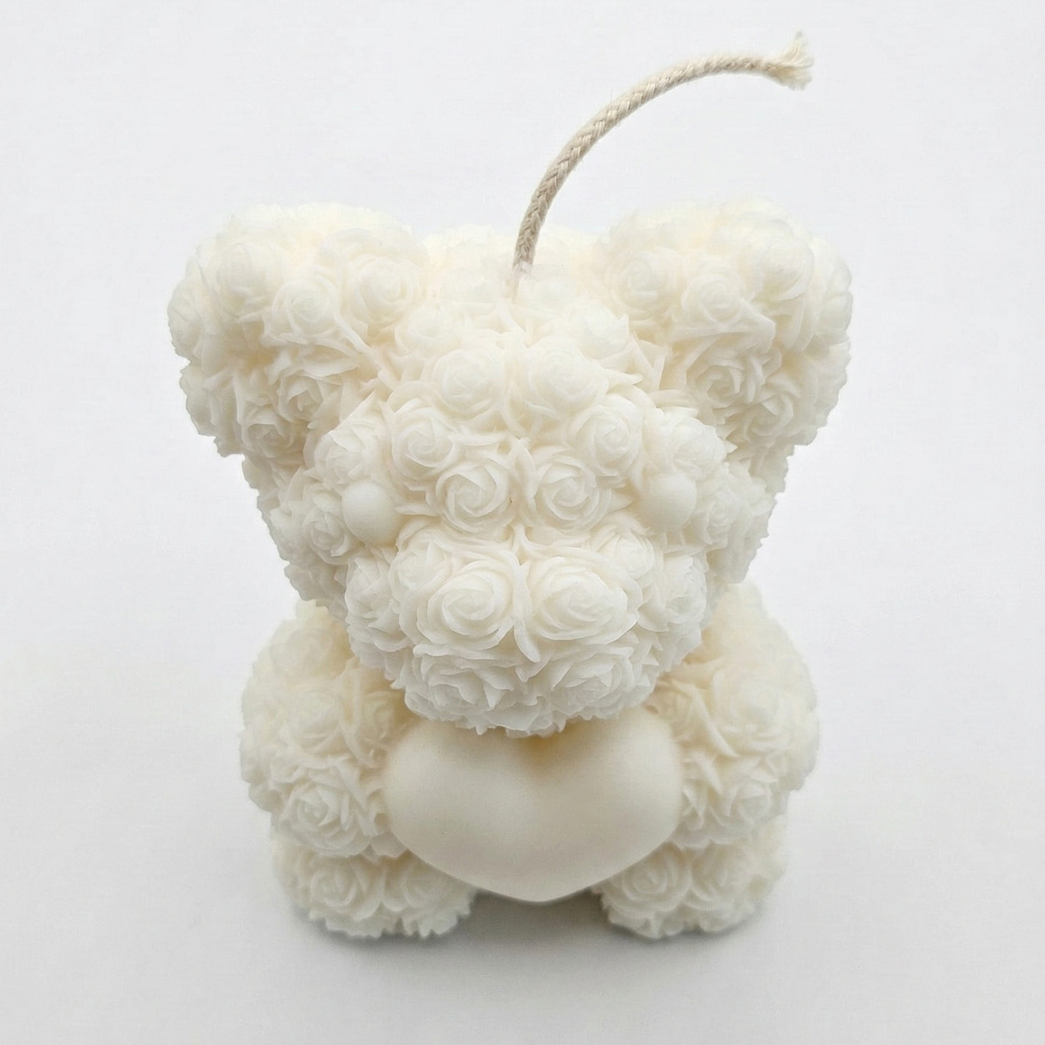 Candle Medium Bear - White / Coconut
