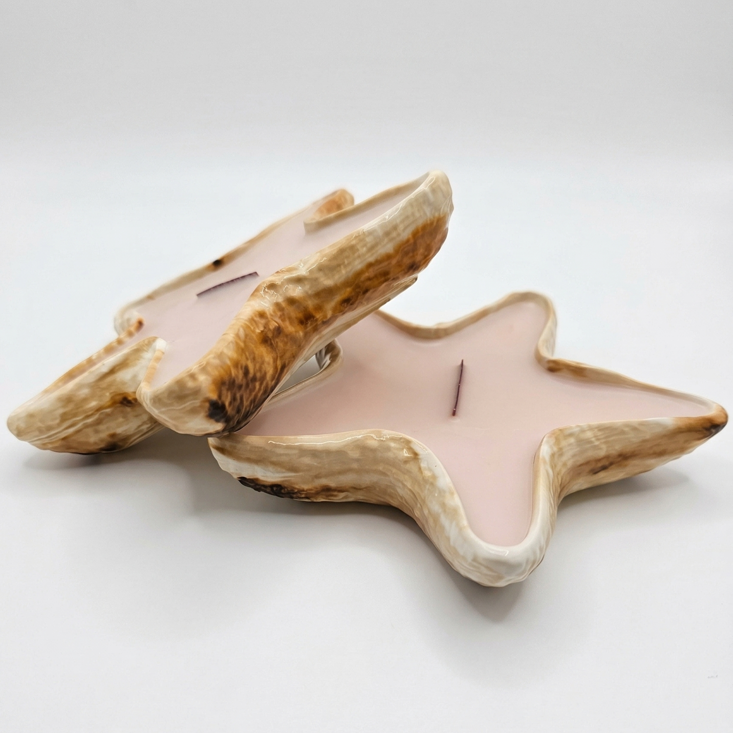 Sea Star Candle - Sand / Sea Salt, Wood