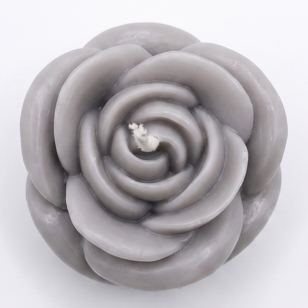 Candle Rose - White / Coconut