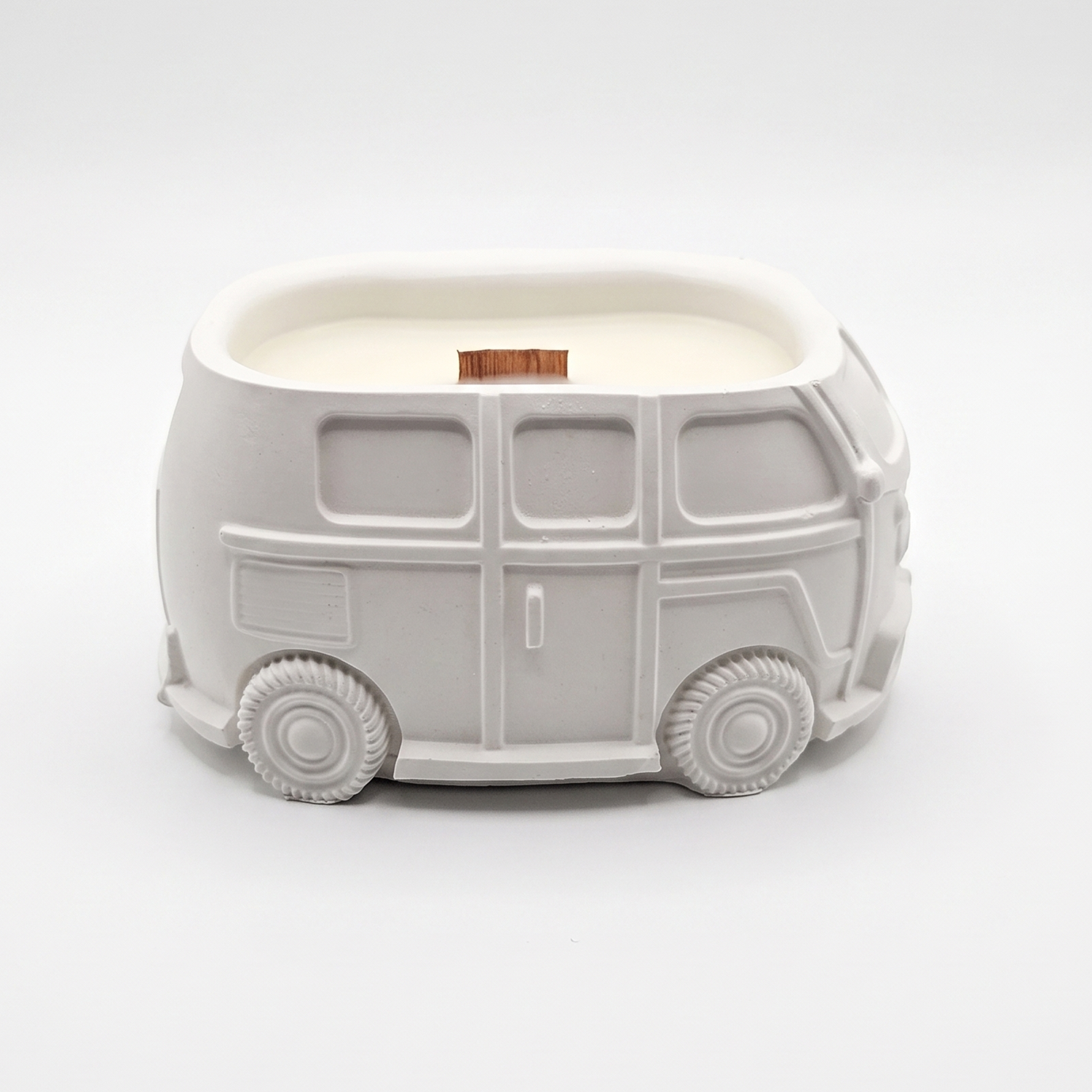 Vintage Van Candle - White / Lime, Basil, Mandarin