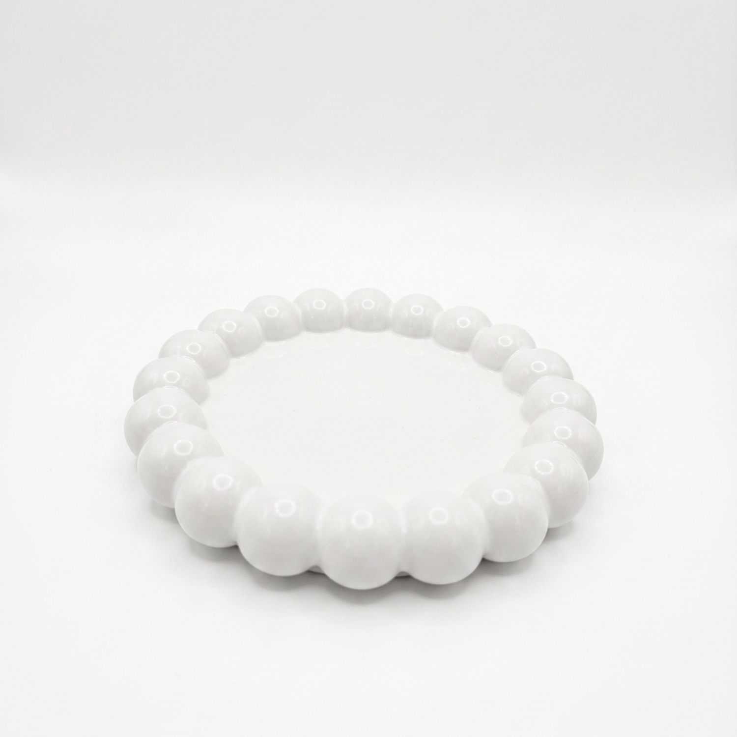 Design Tray Perla - White / Gold