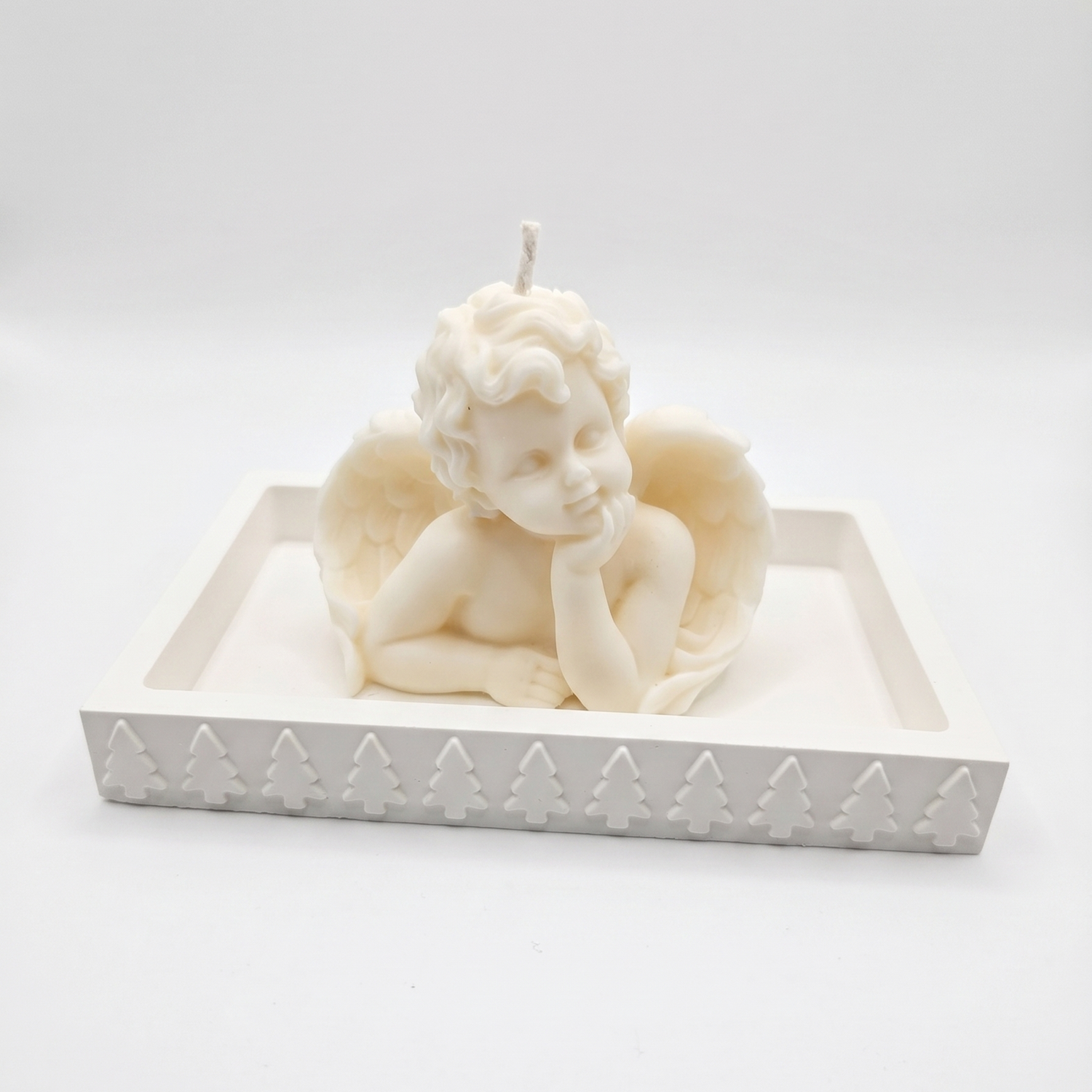 Design Tray Little Tree - White