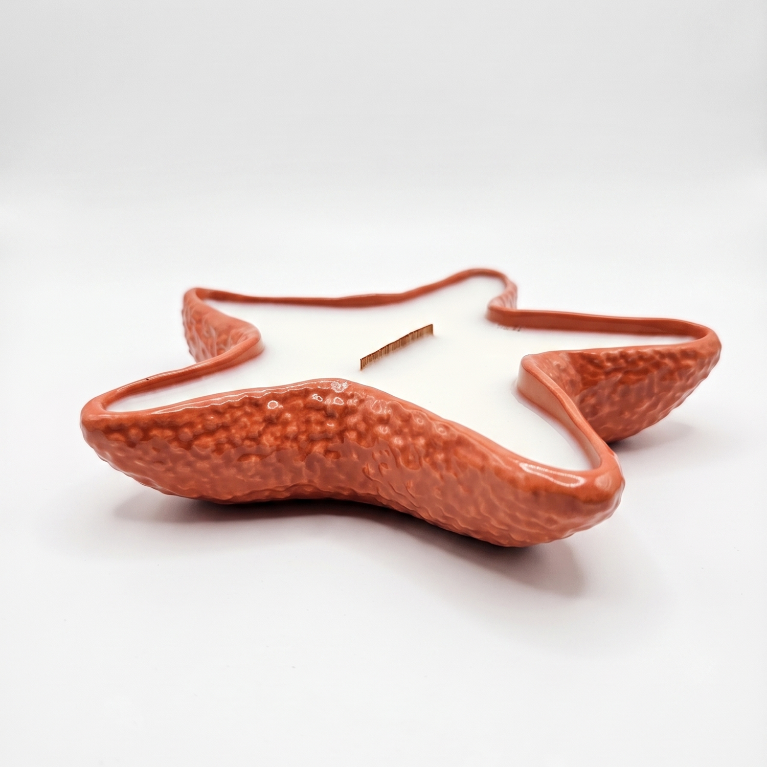Starfish Candle - Brick Red / Lime, mango