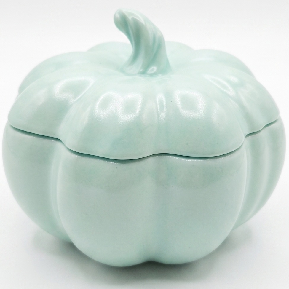 Pumpkin Candle - Turquoise / Hazelnut, Chocolate / XL