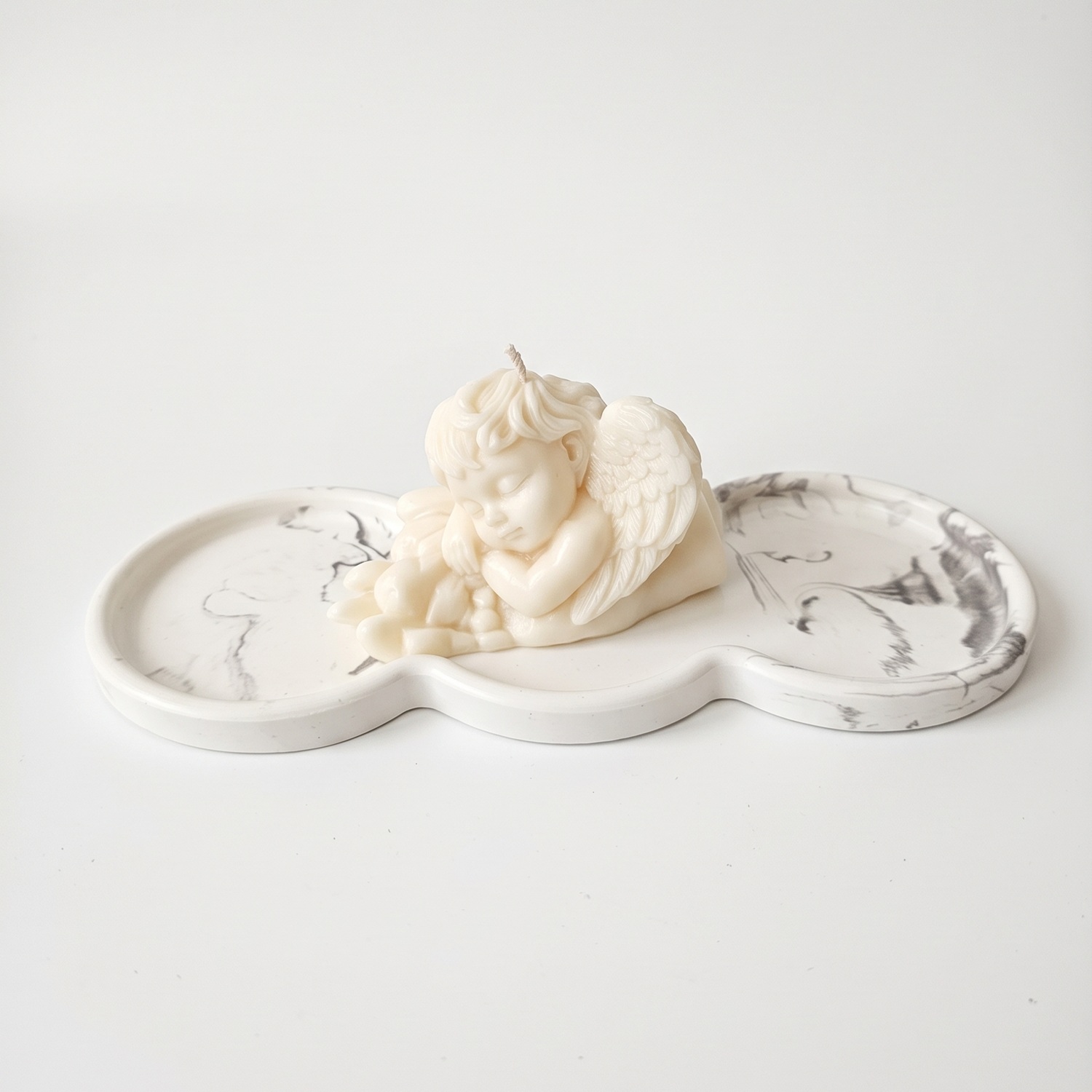 Design tray Trio - White / Gold