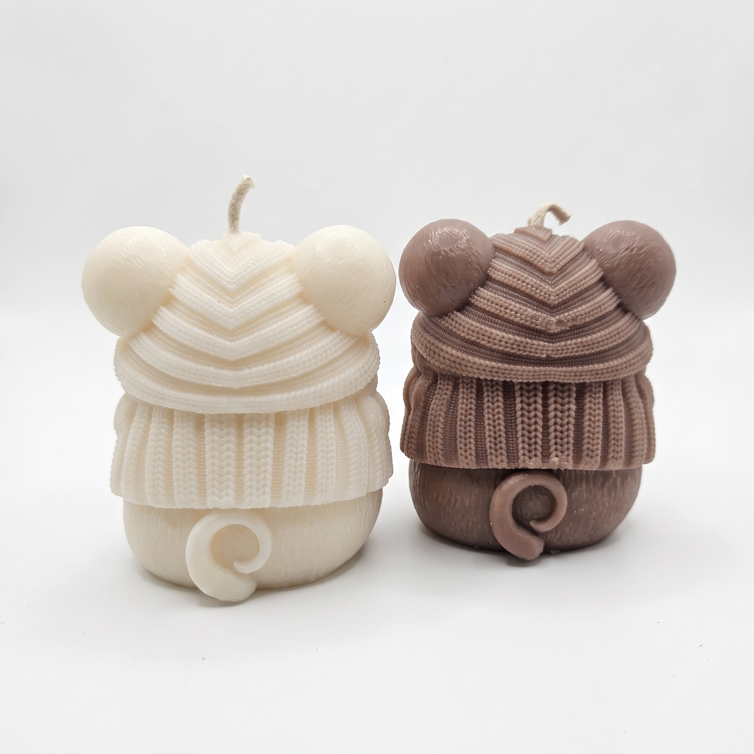 Mouse Candle - Brown / Vanilla