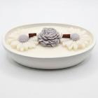 White / Gray / Sandalwood, Cashmere