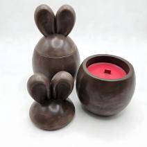 Choco Crumb Candle - Brown / Cherry, Almond