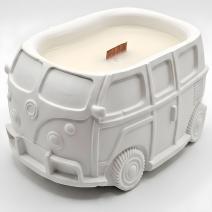 Vintage Van Candle - White / Lime, Basil, Mandarin