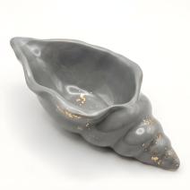 Aura Container - Gray / Gold