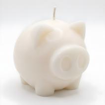 Candle Snouty - White / Coconut