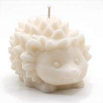 Hedgehog Candle - White / Coconut