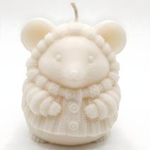 Mouse Candle - White / Icelandic Coconut