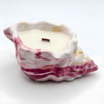 Candle Pink Tide - Pink / White / Gold / Cherry, Almond