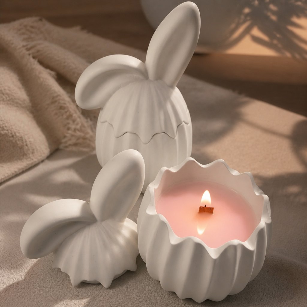 Mini Ear Candle - White / Grapefruit, Pomelo