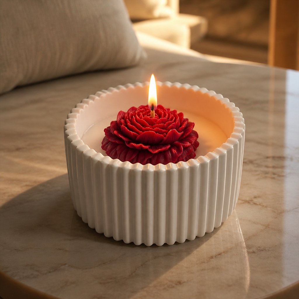 Candle Whisper of Peony - White/Coconut