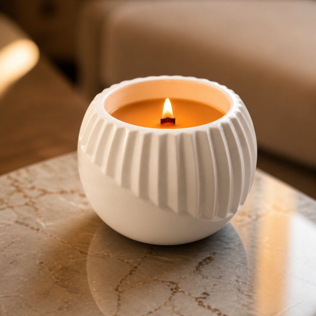 Candle Sweet Temptation - White / Caramel / Milk Chocolate