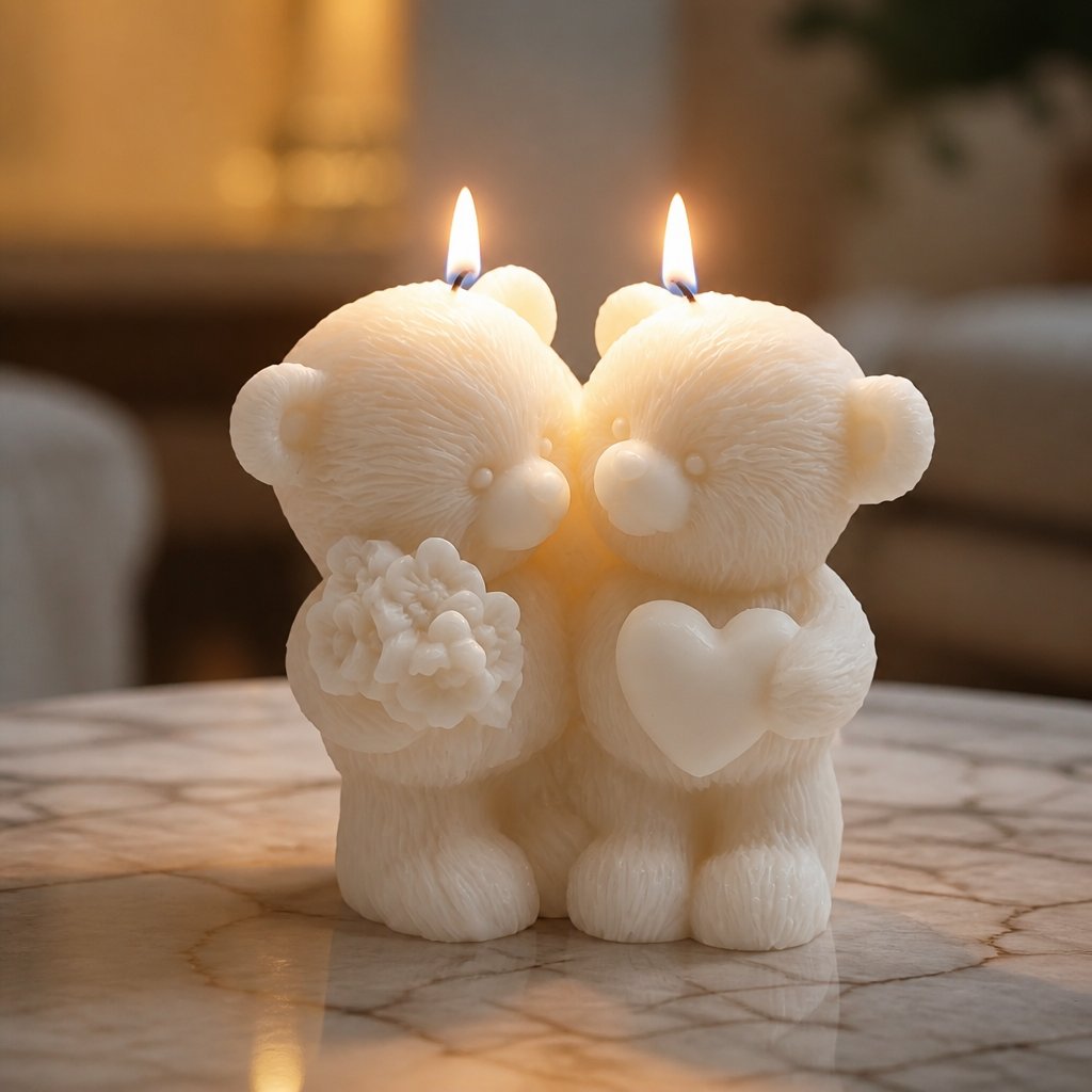 Forever Candle - White / Coconut
