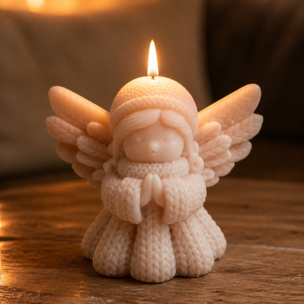 Candle Warm Guardian - Pink / Coconut