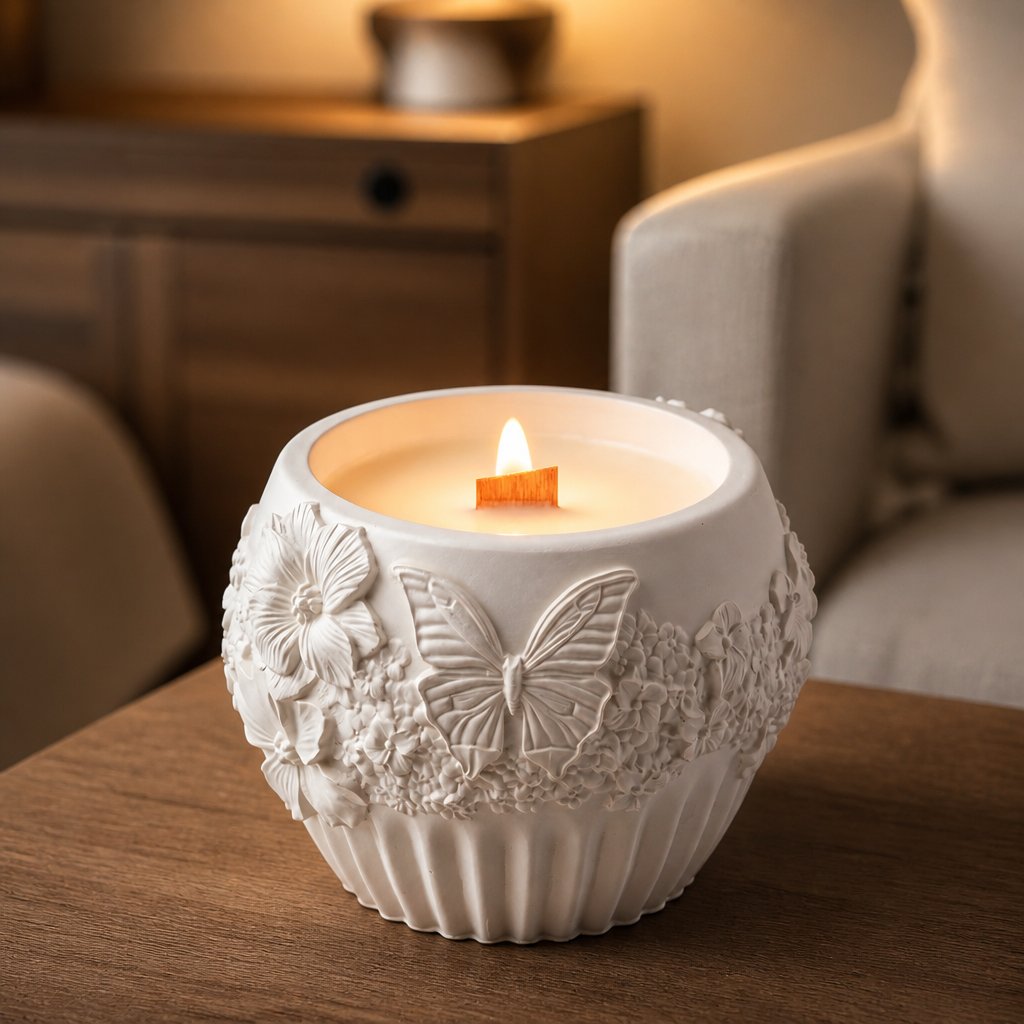 Candle Meadow - White / Cherry, Almond