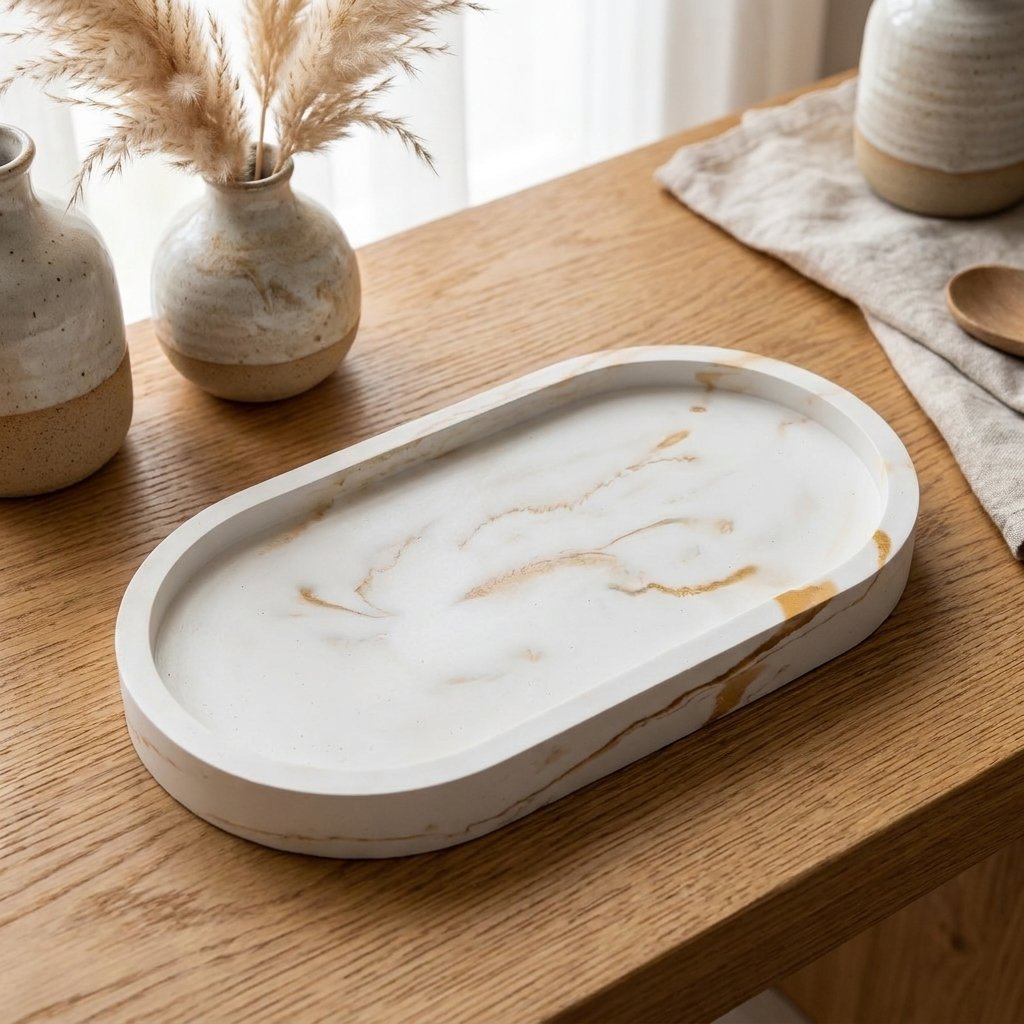 Design Tray Classic - White / Gold