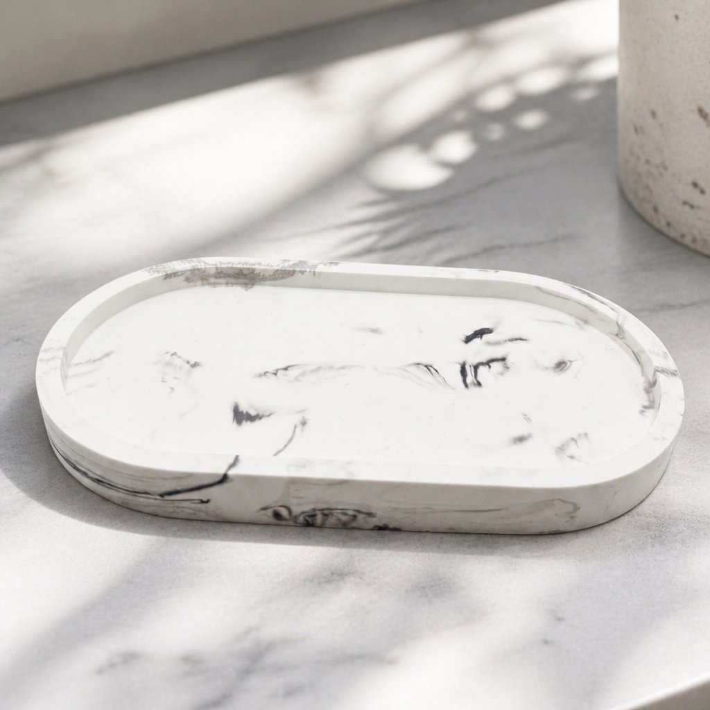 Design Tray Classic - White / Silver