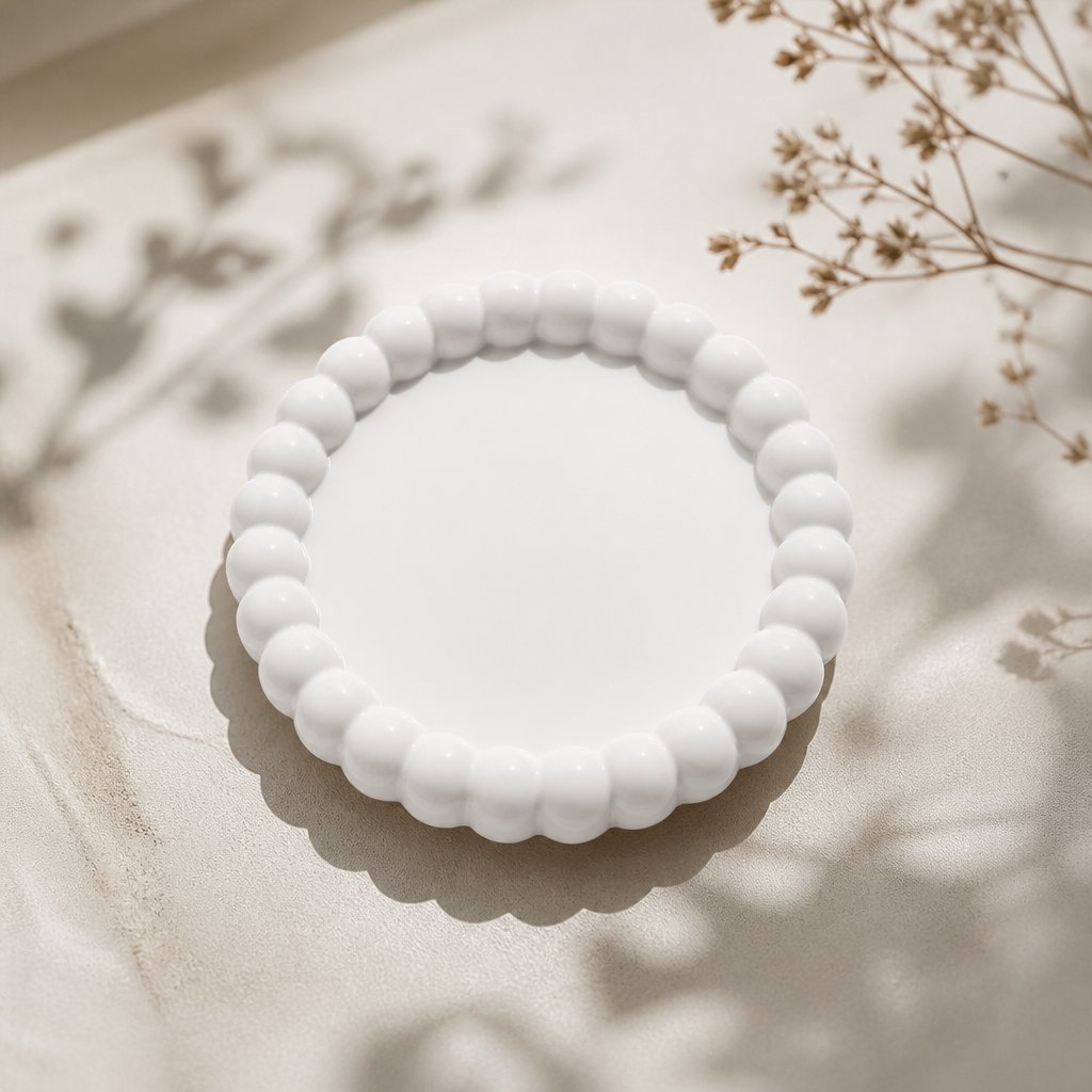 Design tray Rondo - White