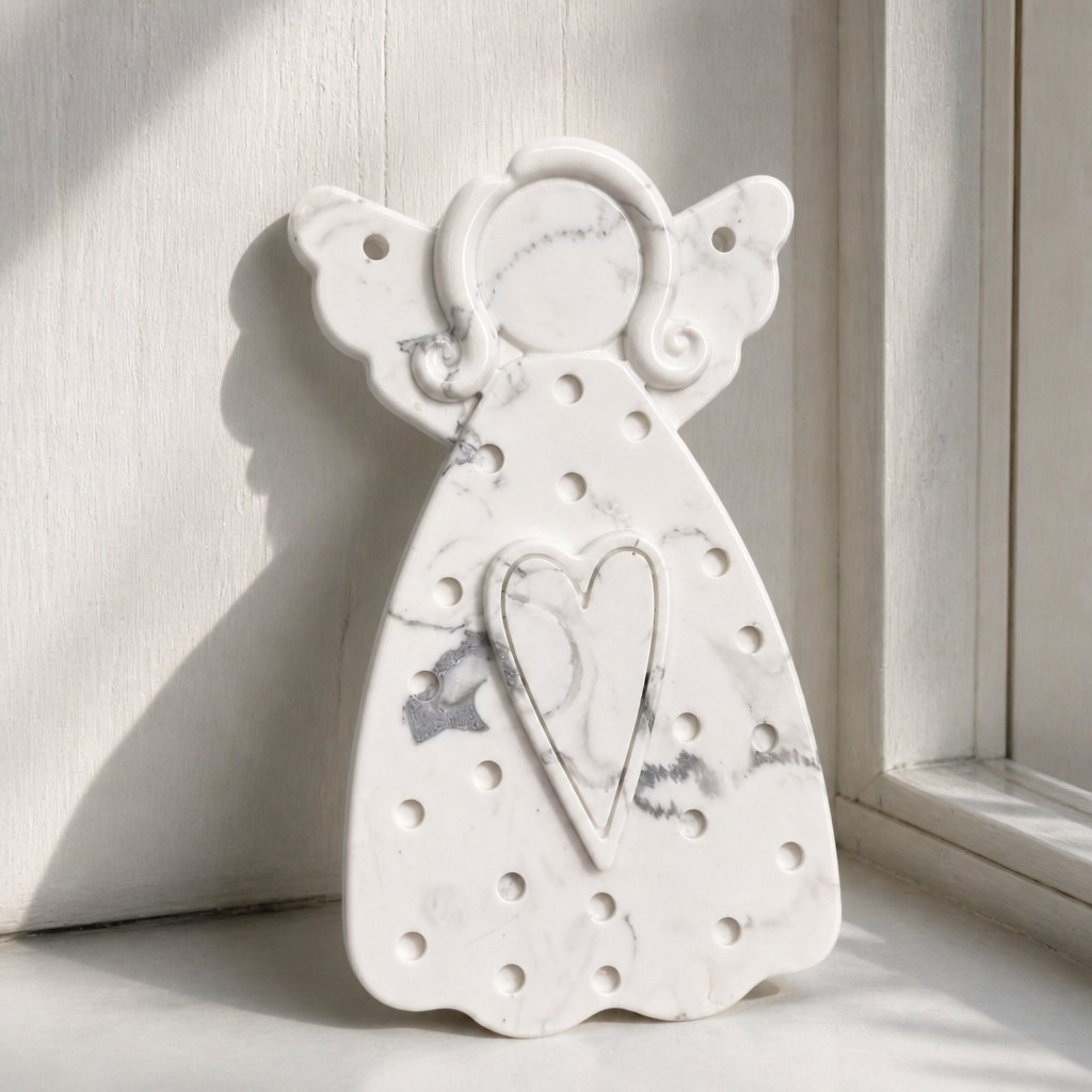 Hanging cast Angel - White / Silver / L